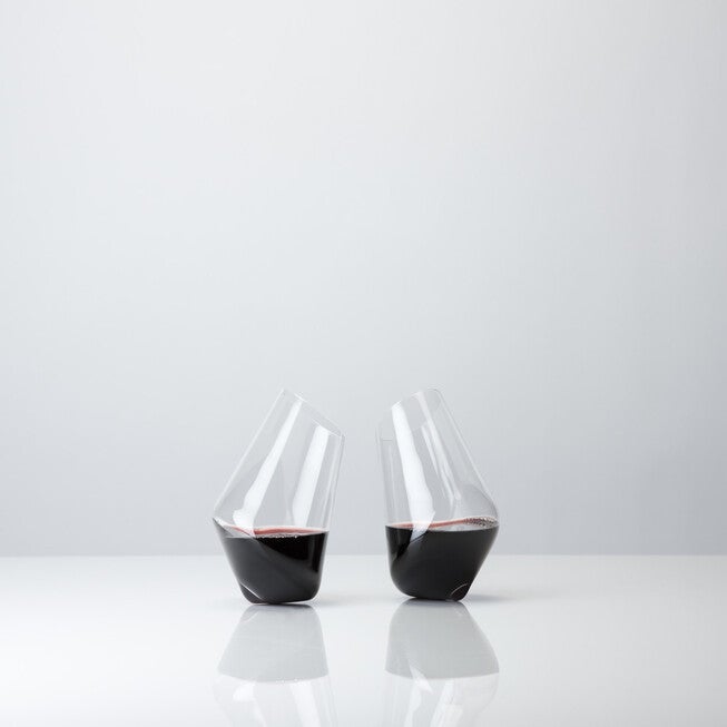 Rolling Crystal Wine Glasses, , alternate image number null