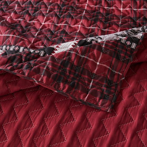 Timberline Quilt And Pillow Sham Set, , alternate image number null