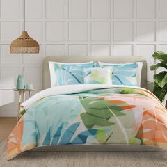 TIKI FULL/QUEEN 3PC. COMFORTER SET