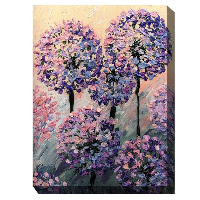 ARTISTIC ALLIUM OUTDOOR ART 30X40, MULTI, hi-res image number 0