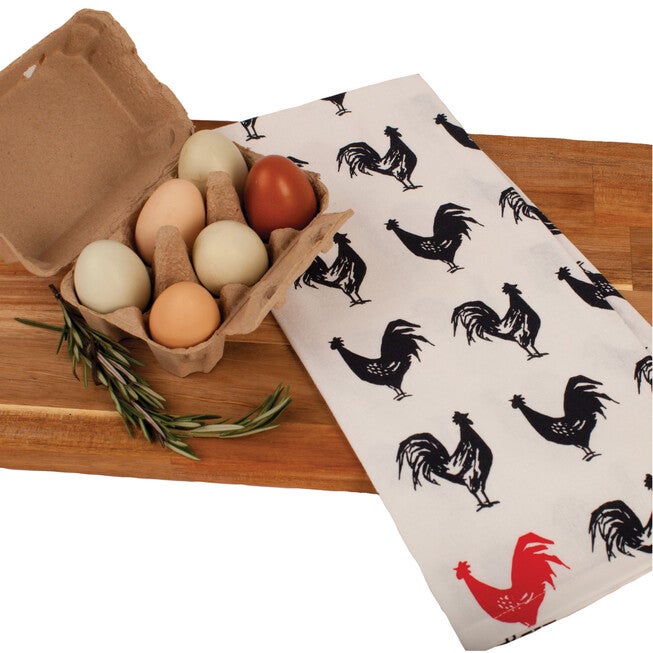 Designer Print Towel Set/3- Farmhouse, , alternate image number 4