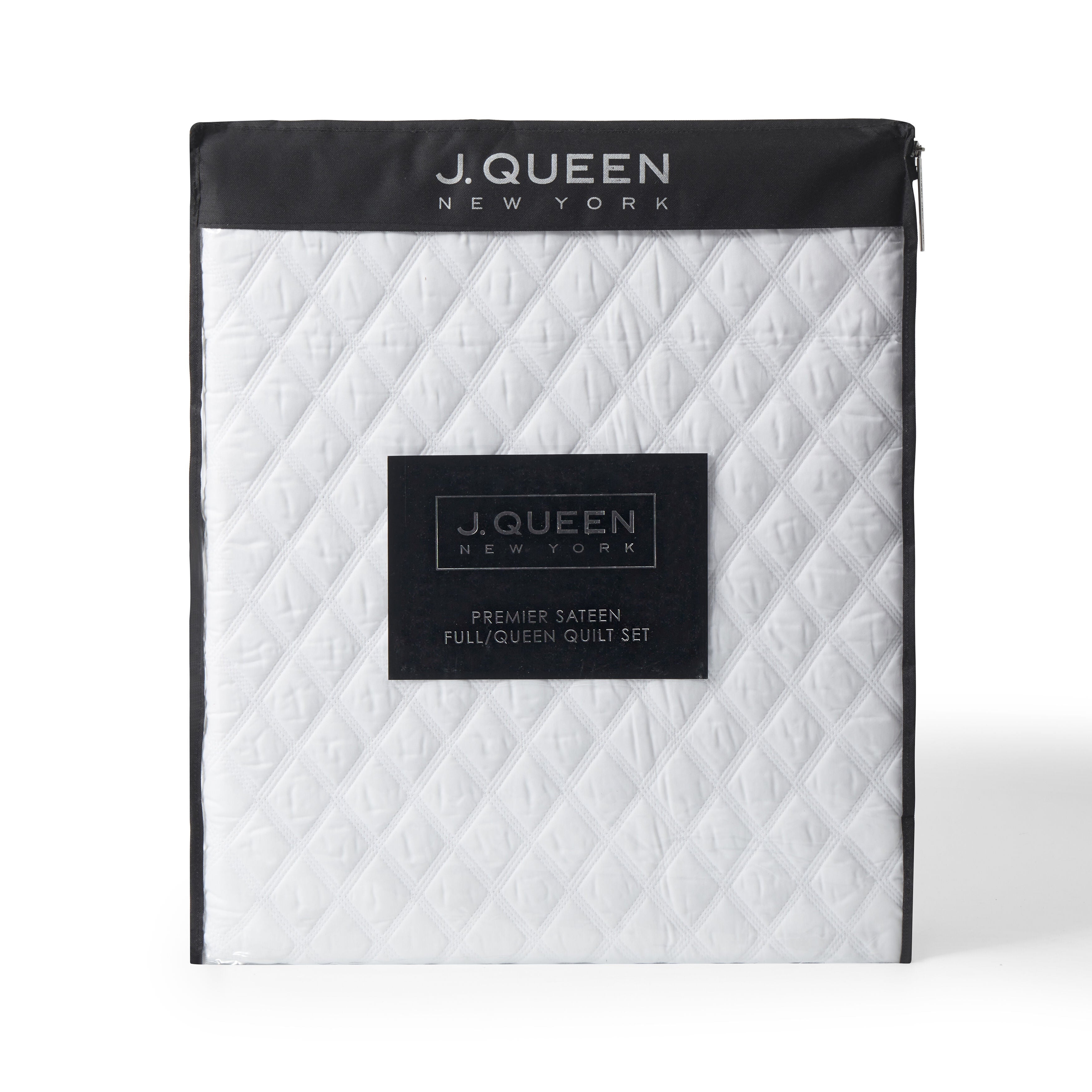 PREMIER SATEEN QUILT SET, WHITE, alternate image number 1