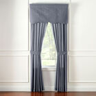 Florence Panel Set with Tiebacks 42"W x 84"L, GRAY, hi-res image number null