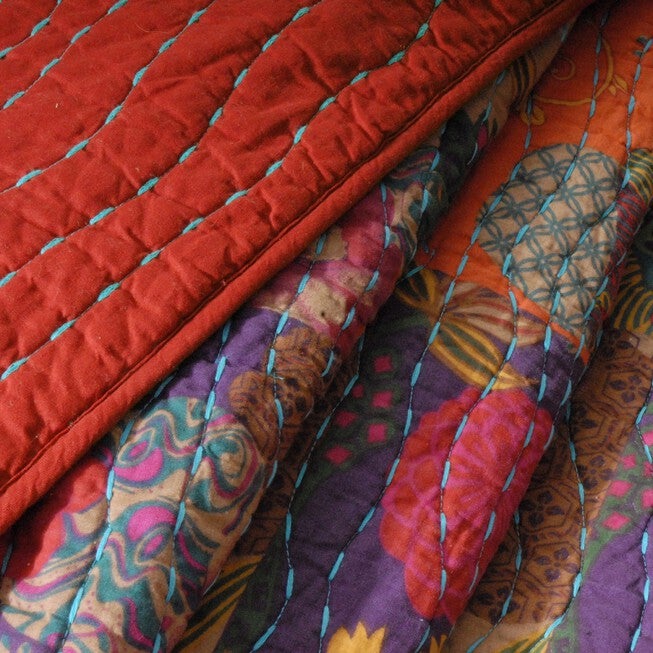 Jewel Quilted Throw Blanket, , alternate image number 2