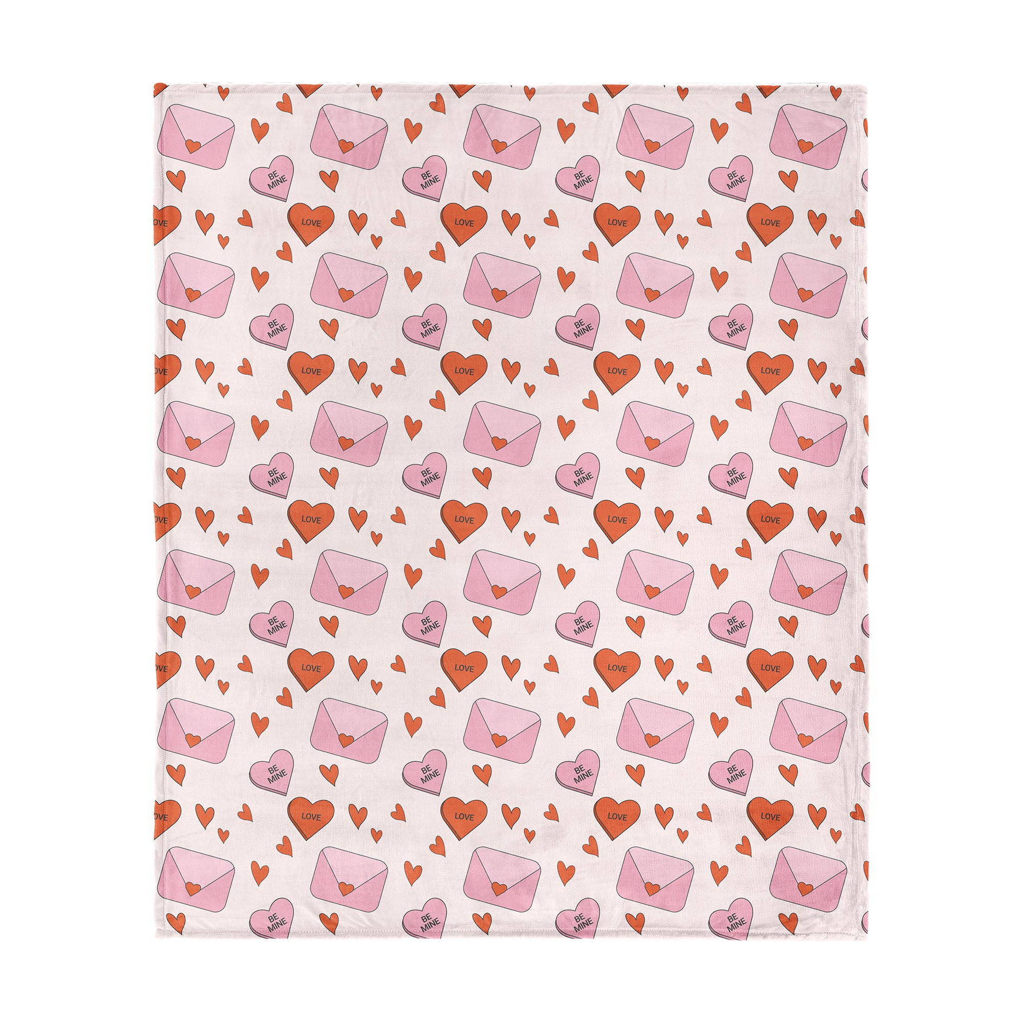 Valentine's Day Send My Love Silk Touch Throw Blanket 50x60 Inches, SEND MY LOVE, hi-res image number 0