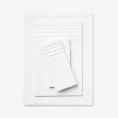 Microfiber Pleated Hem Sheet Set