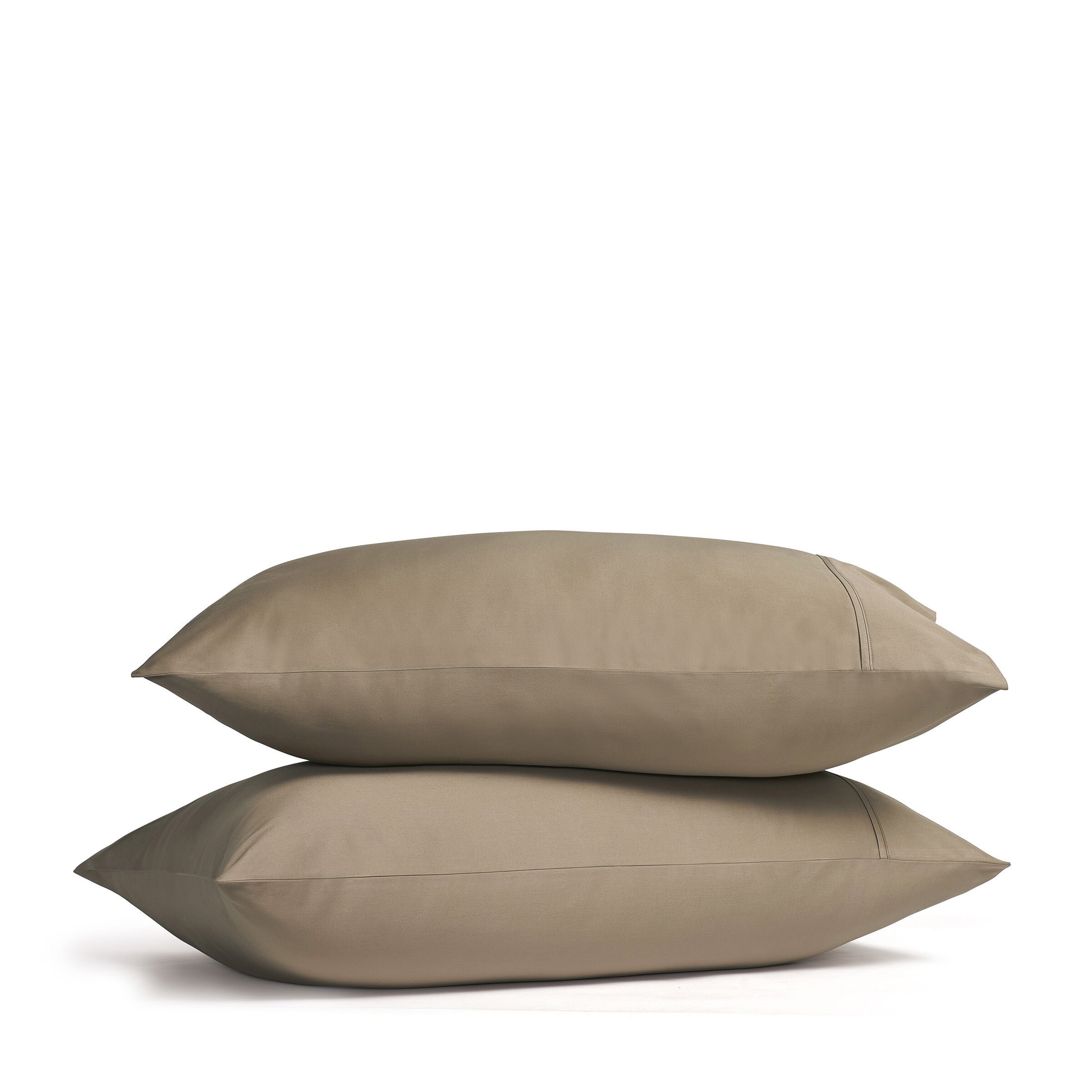 PREMIER SATEEN PILLOW CASE PAIR, BRONZE, hi-res image number 0