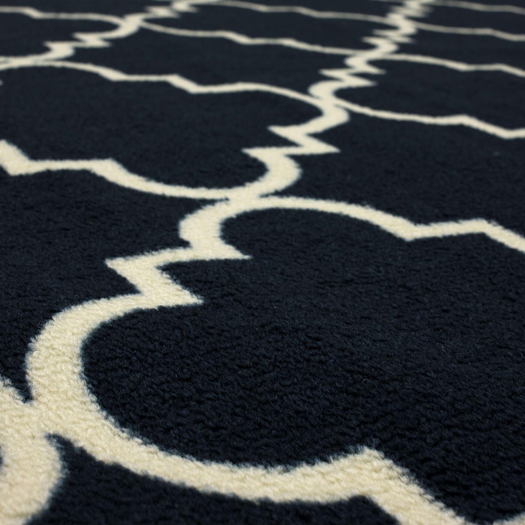 Fancy Trellis Navy 2' X 5', , alternate image number 3