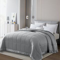 All Season Colored Microfiber Down Alternative Blanket