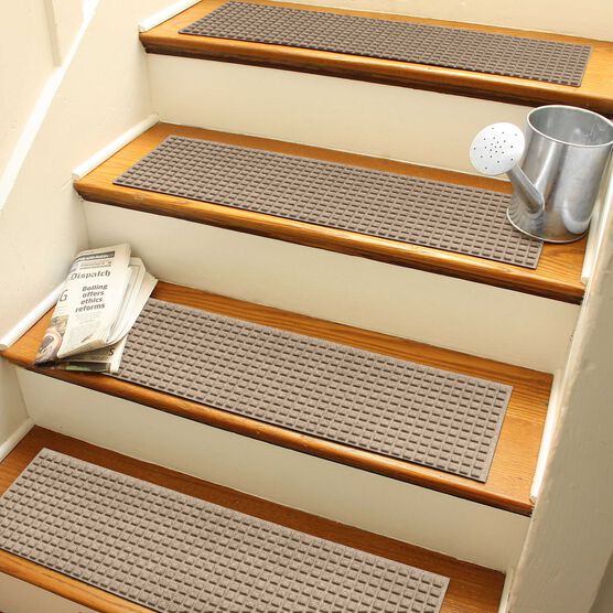 Aqua Shield® Squares Stair Tread 8.5"x30" (set of 4), , alternate image number null