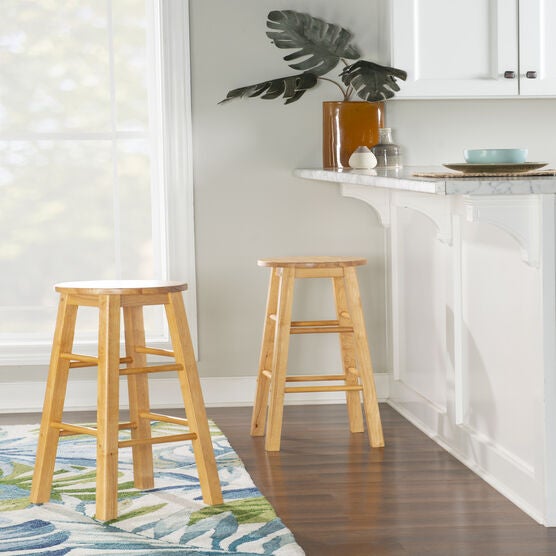 Counter Bar Stool With Round Seat, , alternate image number null