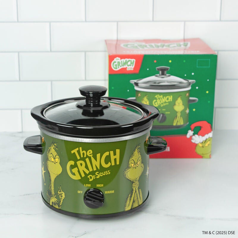 The Grinch 2qt Slow Cooker, GREEN, alternate image number 6