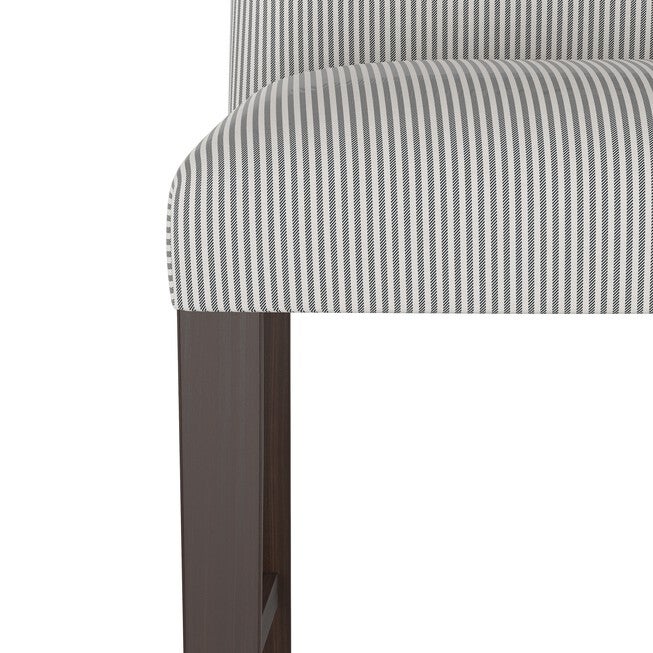 Stipe Upholstered Counter Stool, , alternate image number 4