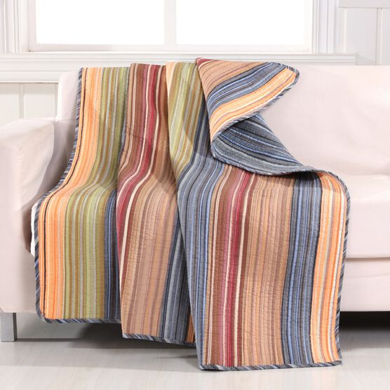 Katy Quilted Throw Blanket, MULTI, hi-res image number null