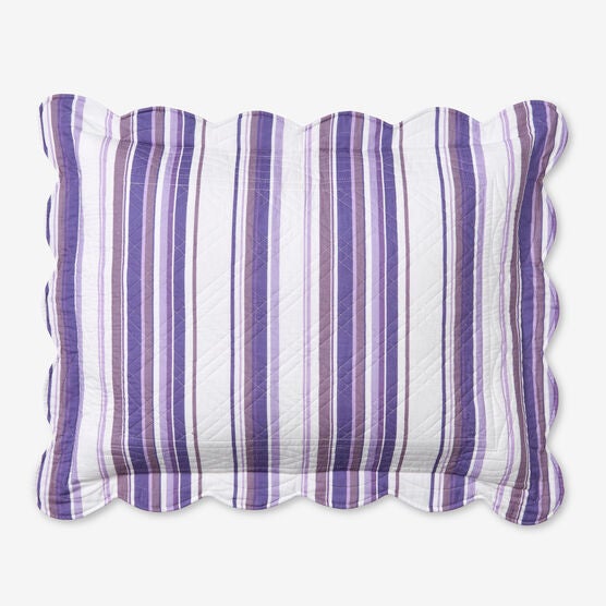 Florence Sham, LILAC STRIPE, hi-res image number null