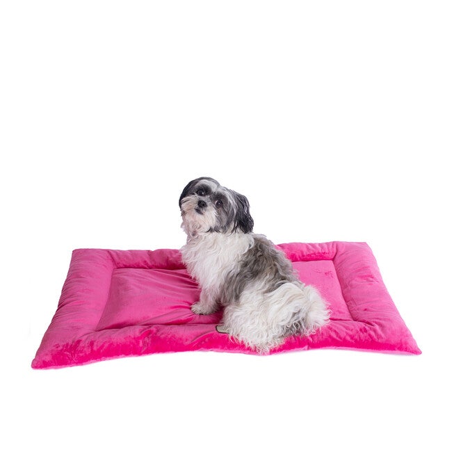 Large Pet Bed Mat , Dog Crate Soft Pad With Poly Fill Cushion, , alternate image number 4