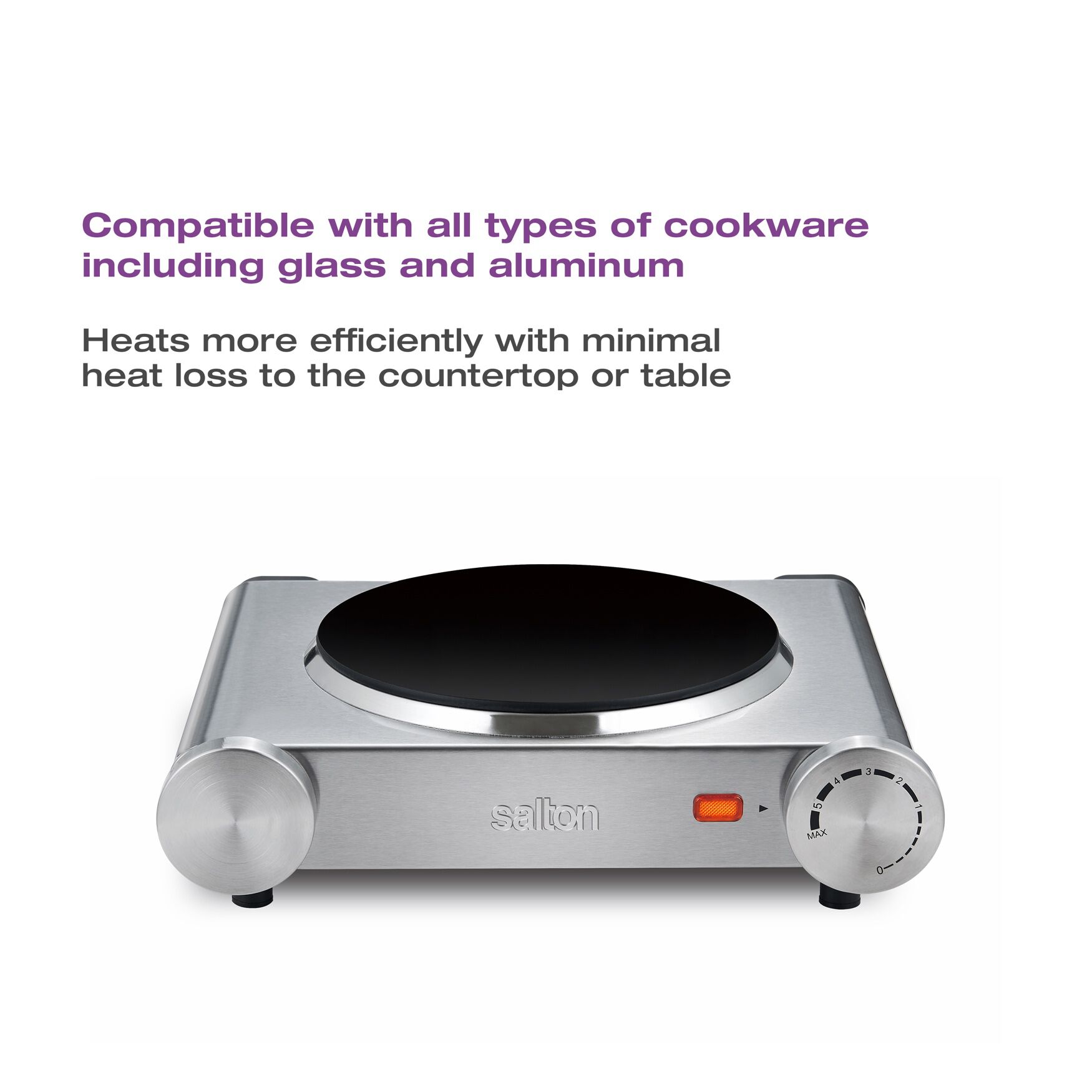 Infrared Cooktop - Single Burner, , alternate image number 2