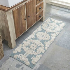 Medallion Collection 100% Cotton 20" X 60" Runner Bath Rug