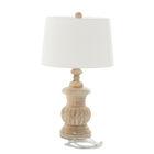 Brown Wood Traditional Table Lamp, , on-hover image number 1