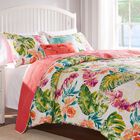 Tropics Quilt And Pillow Sham Set, , alternate image number null