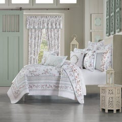 Rialto Sage 3 Piece Quilt Set