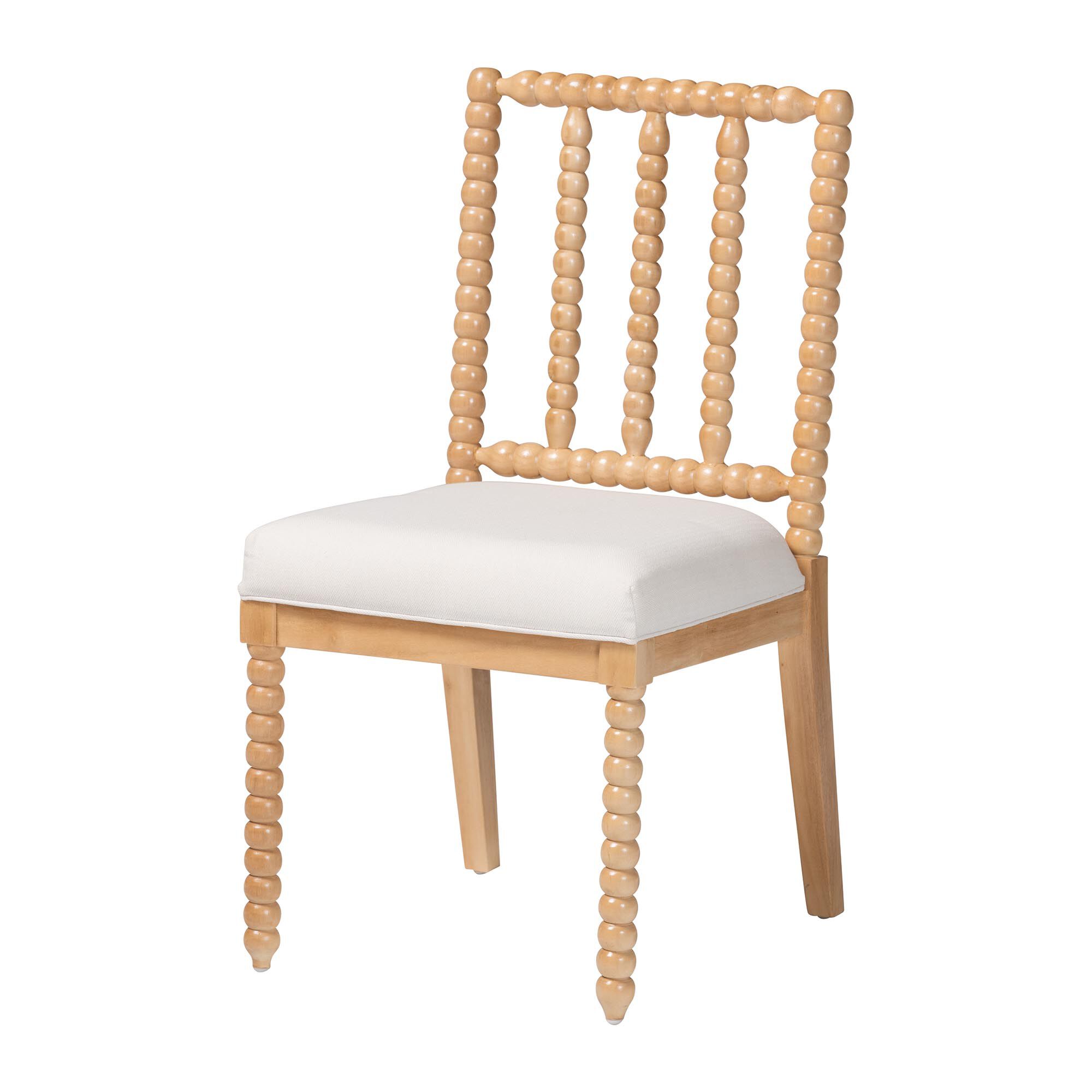 Deya Bobbin Dining Chair, BROWN, alternate image number 1