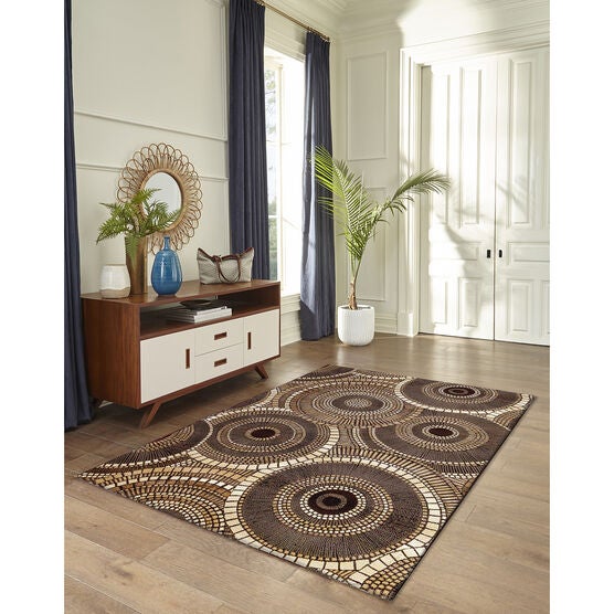 Liora Manne Marina Circles Indoor/Outdoor Rug, , alternate image number null