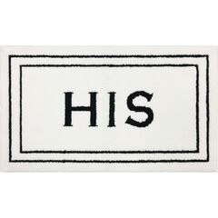 His Bath Rug