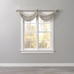 BH Studio Room-Darkening Waterfall Grommet Valance