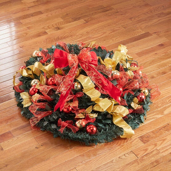 Fully Decorated Pre-Lit 7½' Pop-Up Christmas Tree, , alternate image number null