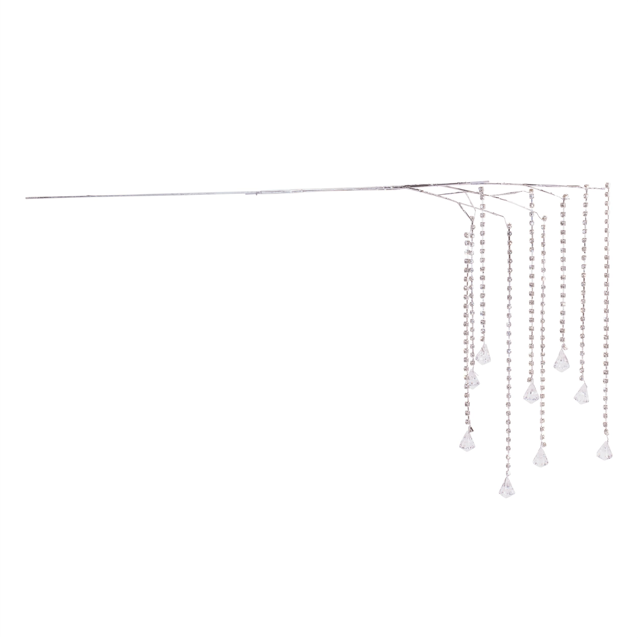 Prism Jewel Drop Spray (Set of 2), SILVER, alternate image number 1