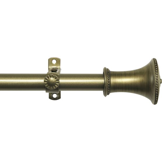 Camino Decorative Rod And Finial Fairmont, BRUSHED BRONZE, hi-res image number null