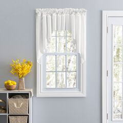 Stacey Curtain Color Lined Swag Set