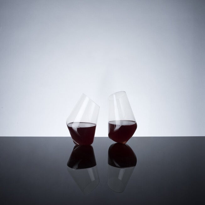 Rolling Crystal Wine Glasses, , alternate image number null