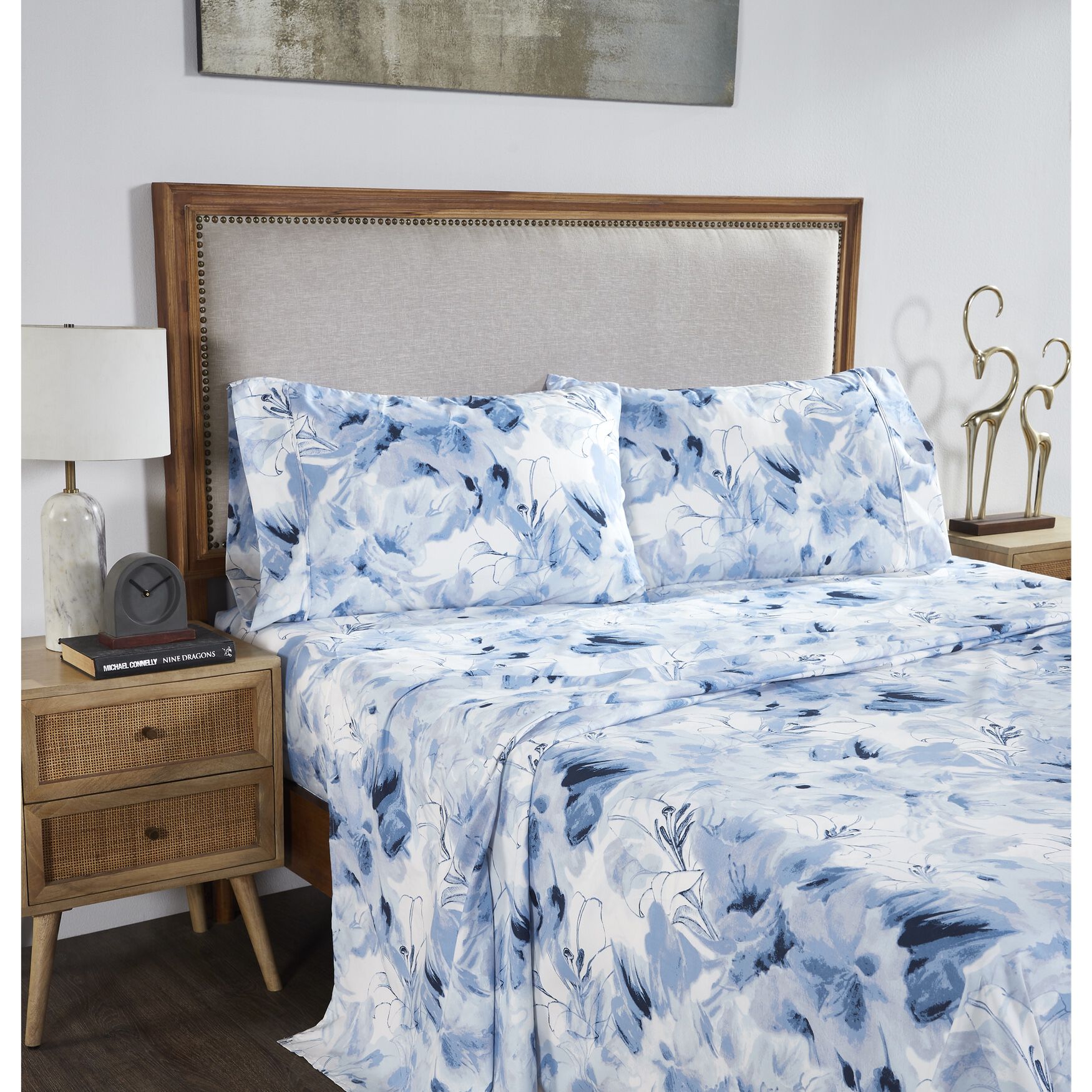 Rosalia Collection 100% Microfiber Nautical Bedsheet Set, , alternate image number 3