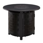Dylan 34" Round Aluminum LPG Fire Pit, BRONZE, hi-res image number null