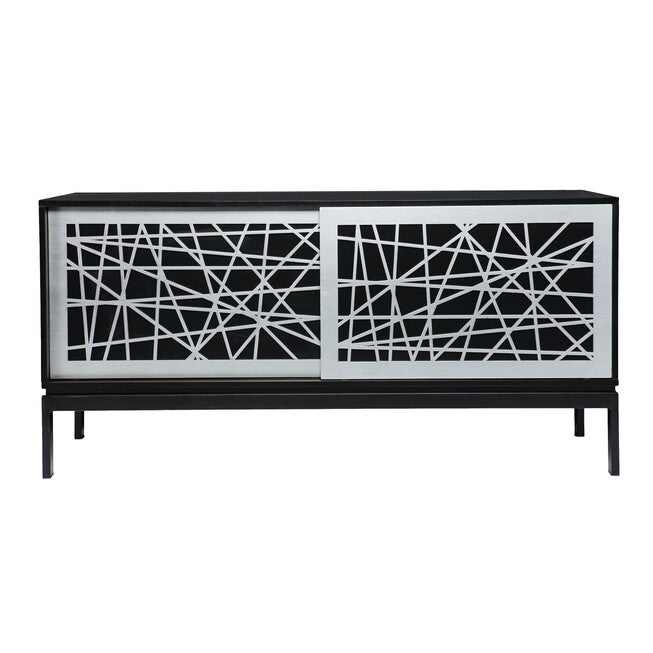 Arminta Contemporary Media Cabinet, , alternate image number null