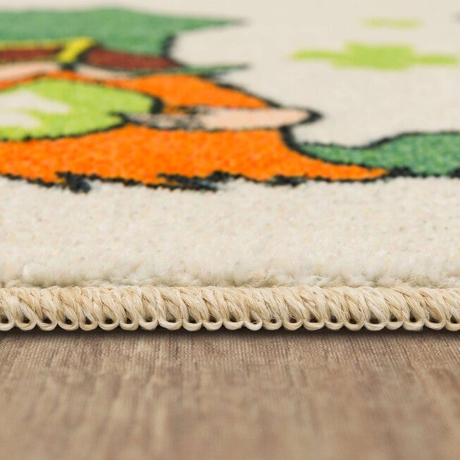 Leprechaun Clover Green Kitchen Rug, , alternate image number null