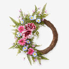 18" Melody Wreath, PURPLE, hi-res image number 0