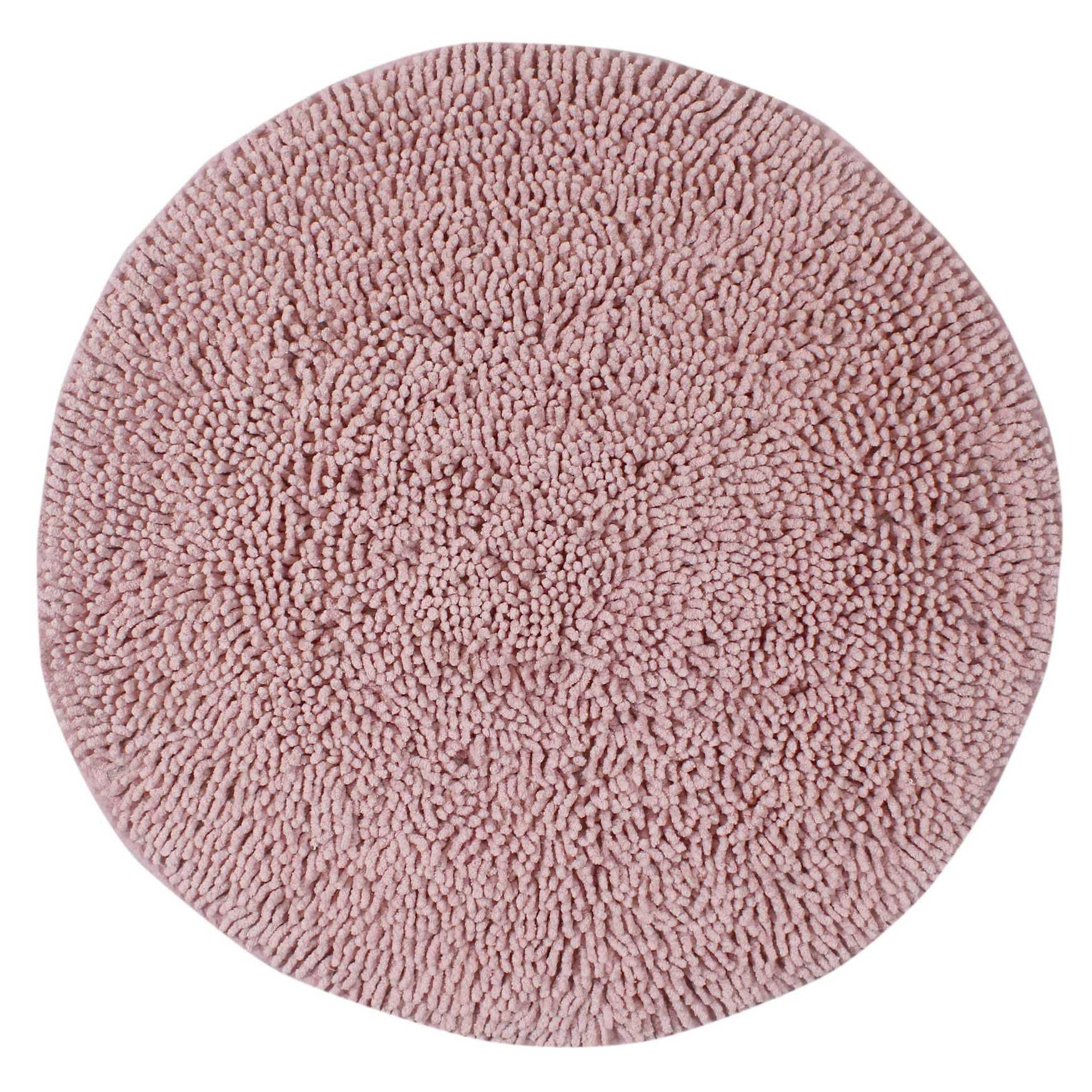 Fantasia Round Bath Rug Collection, PINK, hi-res image number 0