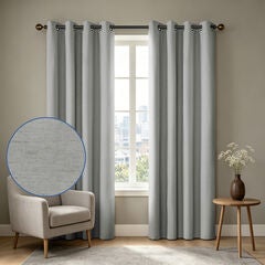 Blackout Linen Blend Grommet Panel Pair