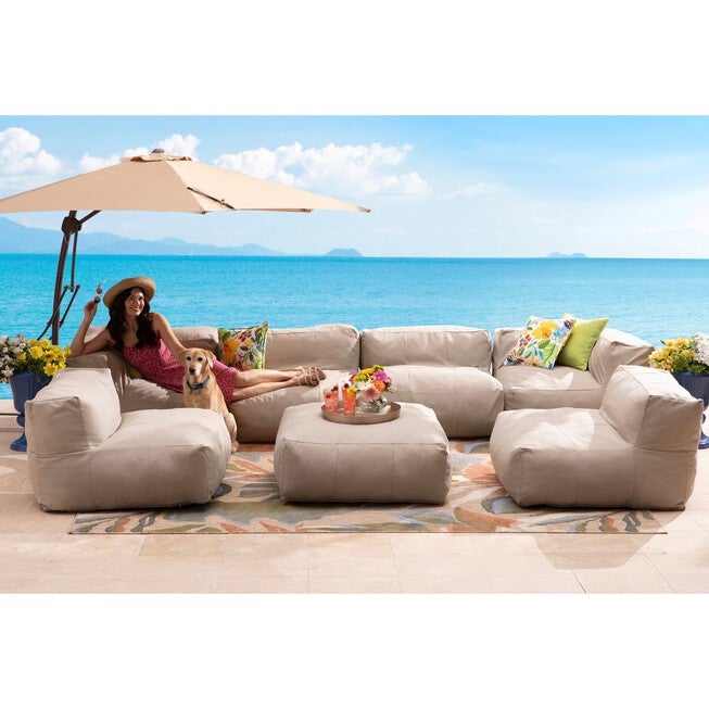 Santorini Modular Coffee Table, TAUPE, alternate image number null
