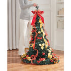 Fully Decorated Pre-Lit 7½' Pop-Up Christmas Tree, , on-hover image number null