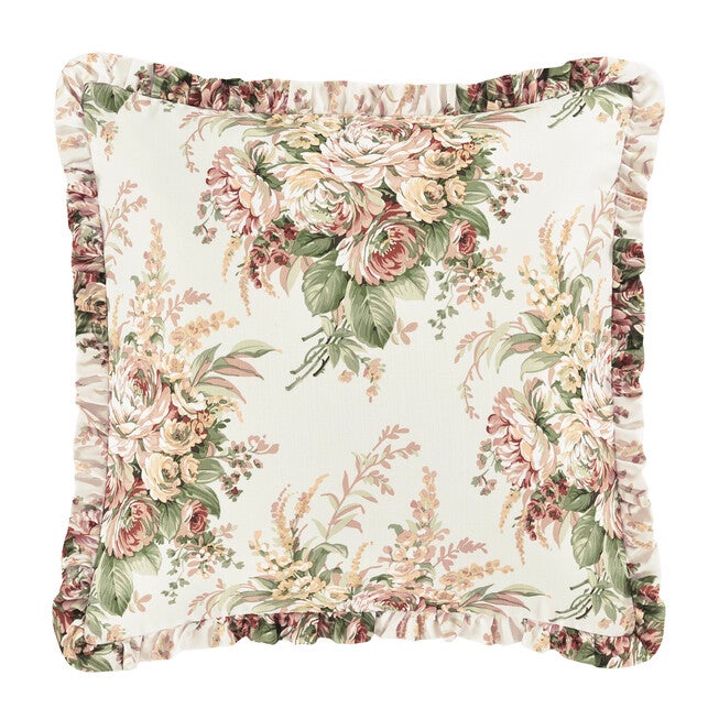 Estelle Coral Euro Sham, CORAL, hi-res image number null