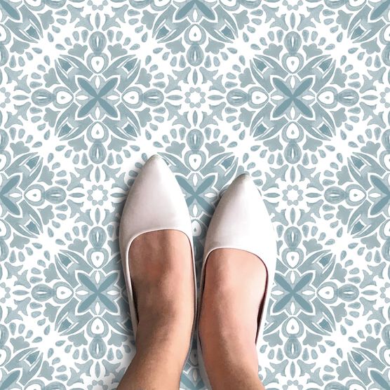 Set of 20 Peel-and-Stick Floor Tiles, , alternate image number null