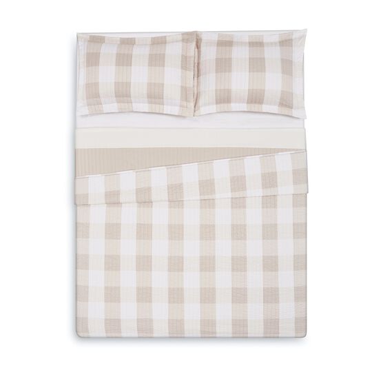 Everyday Buffalo Plaid Quilt Set, , alternate image number null