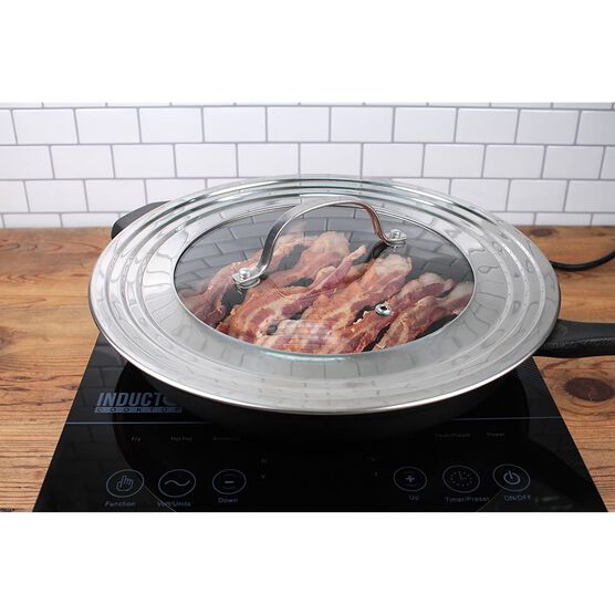 Universal Lid - 7-12" with Glass, , alternate image number null
