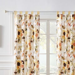 Somerset Window Curtain Panels, Set of 2, 84"