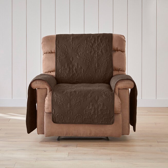 Pinsonic Recliner Pet Protector, CHOCOLATE, hi-res image number 0