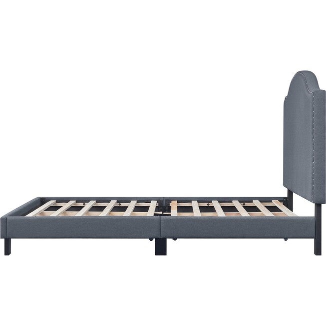 Madison Platform Bed, Gray, Queen, , alternate image number 10